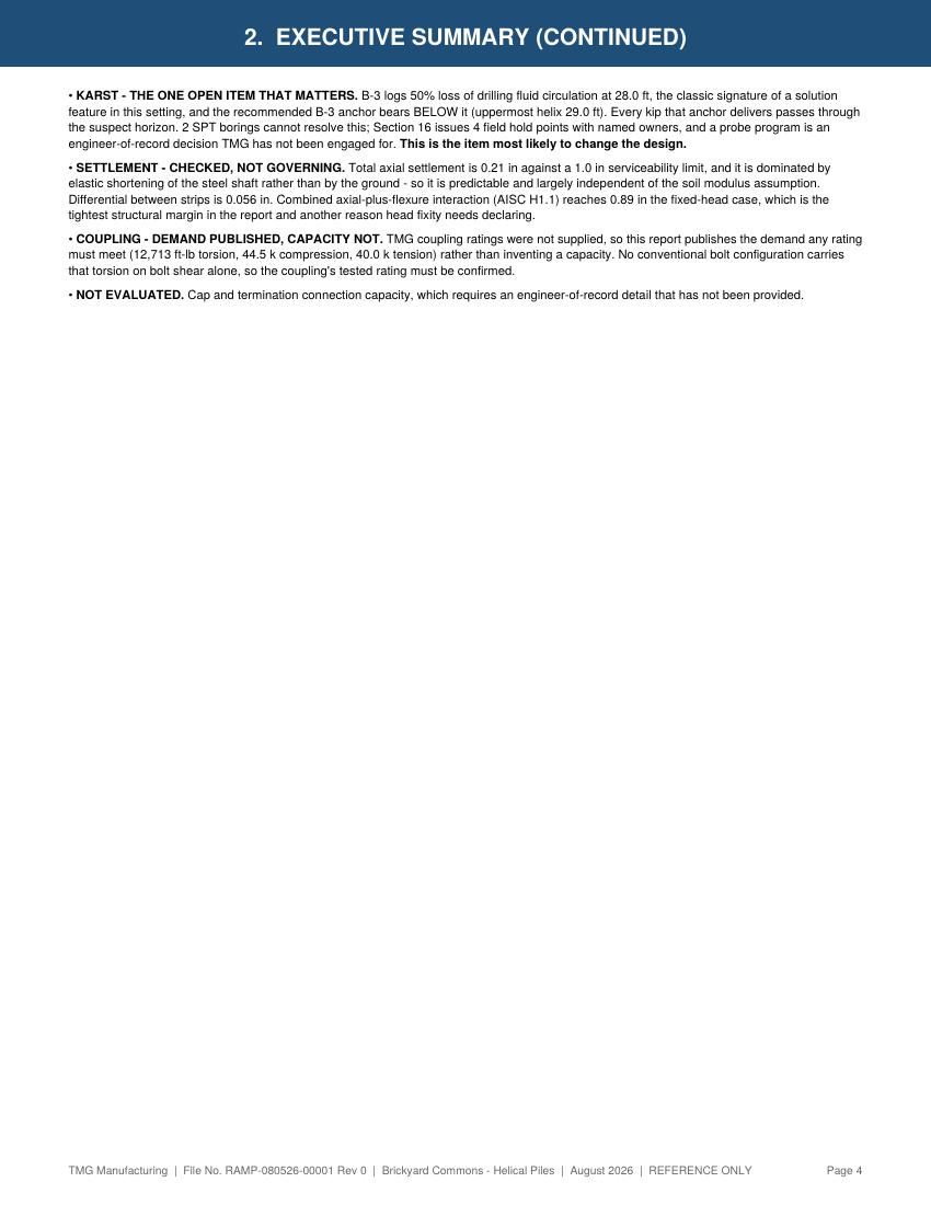 Sample report page 4
